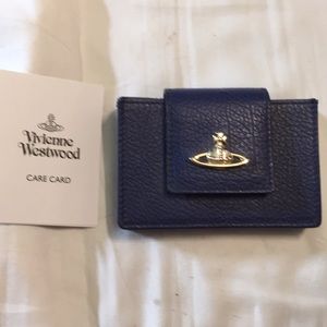 Vivienne Westwood leather card case new